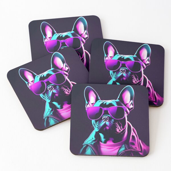 Item preview, Frenchie from the future designed and sold by Hachiandco.