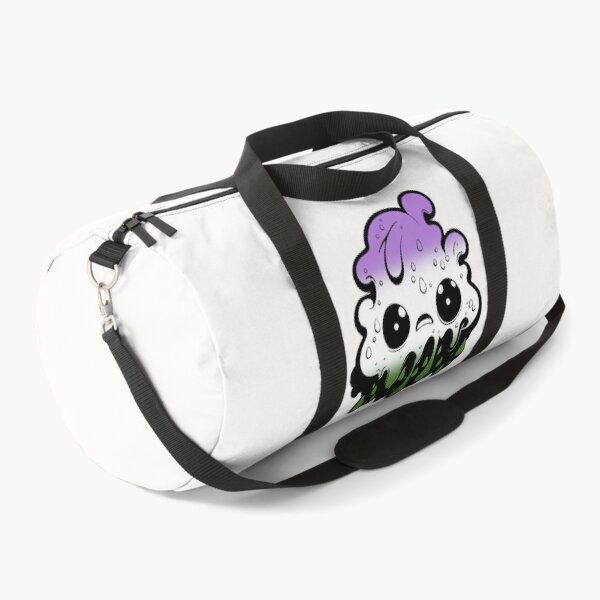 Item preview, Genderqueer Pride Flag Kawaii Melting Monster, Subtle Genderqueer Flag Design designed and sold by Travelslightly.
