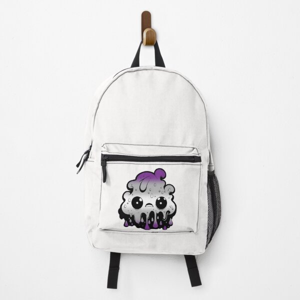 Item preview, Graysexual Pride Flag Kawaii Melting Monster, Subtle Greysexual Flag Design designed and sold by Travelslightly.