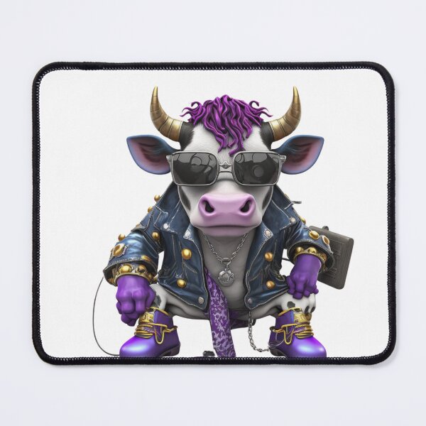 Item preview, Purple Punk Bovine designed and sold by Sillytoe.