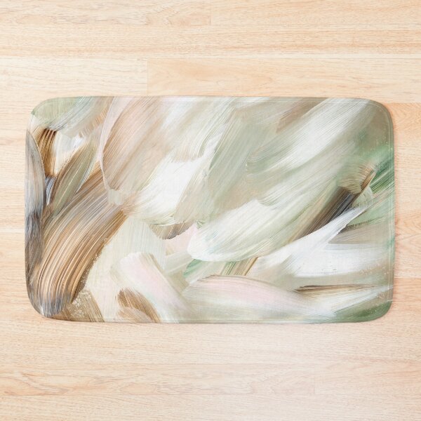 Item preview, “Harriet” Collection 5, Sage Green Acrylic Painting Print On Canvas designed and sold by BlessartAE.