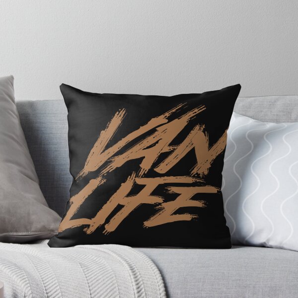 the van life: Brushed Pillow