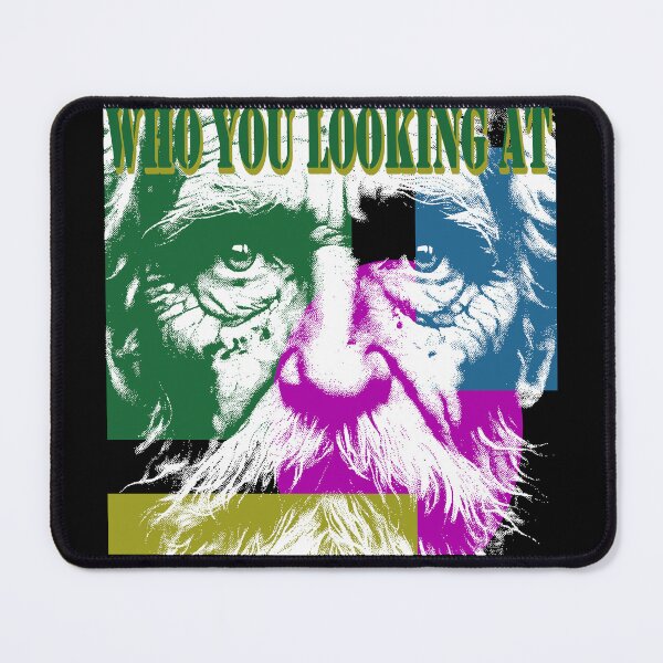 Item preview, Who You Looking At Design (For DARK Materials) designed and sold by SpillTheTeaRex.