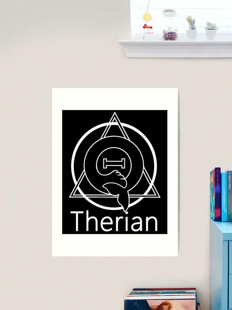 PD (ytb) Theta-Delta Therian Symbol PD THERIAN | Sticker