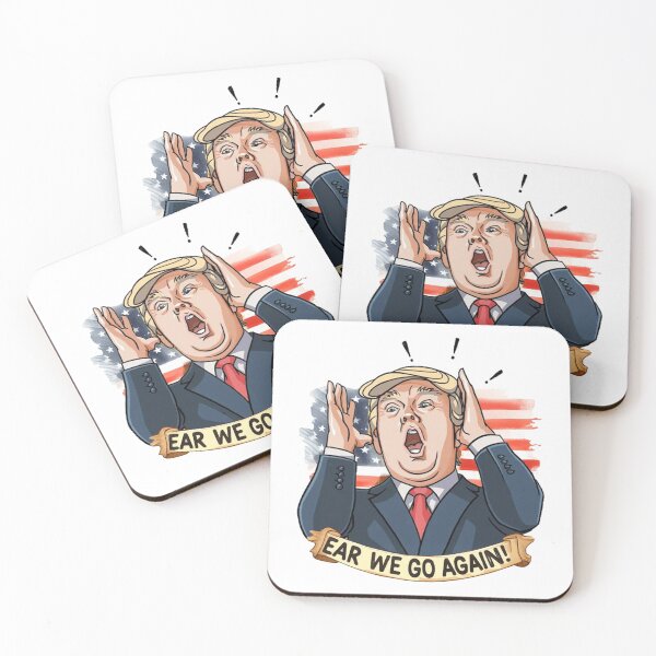 Artikelvorschau, Trump-Ohr, wir gehen wieder los! entworfen und verkauft von clarkfraser.