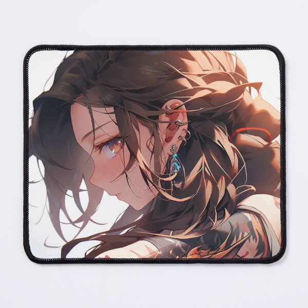 Item preview, Fierce Dragon Tattooed Anime Beauty by AI designed and sold by DigitAIShop.