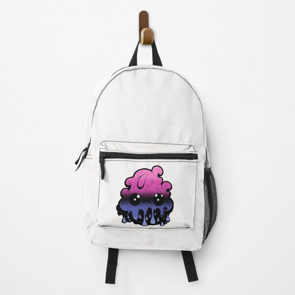 Item preview, Omnisexual Pride Flag Kawaii Melting Monster, Subtle Omni Flag Design designed and sold by Travelslightly.
