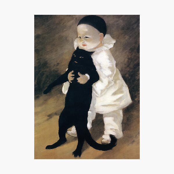 Item preview, Pierrot et le Chat - Theophile Steinlen  designed and sold by Onodera.