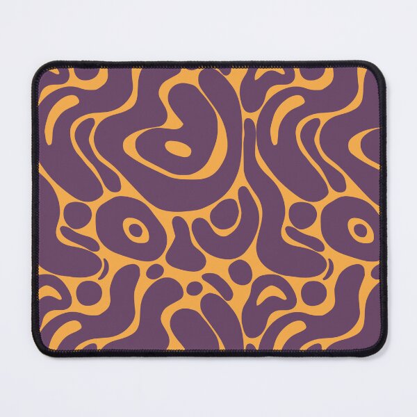 Item preview, Abstract, funky, purple and orange pattern designed and sold by dracodeco21.