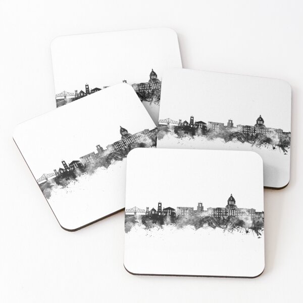 Item preview, Pierre South Dakota Skyline designed and sold by ArtPrints.