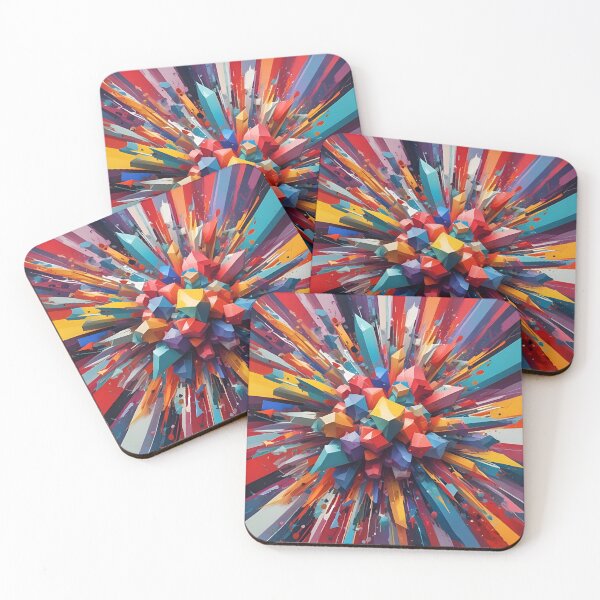 Item preview, Mesmerizing Colors Explosion Canvas designed and sold by sifo2024.