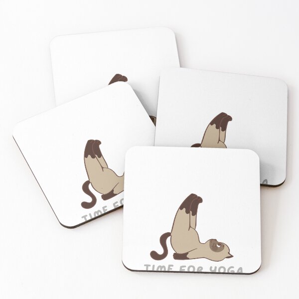 Item preview, Cats time for yoga LOGO T-Shirts designed and sold by MTWOA.