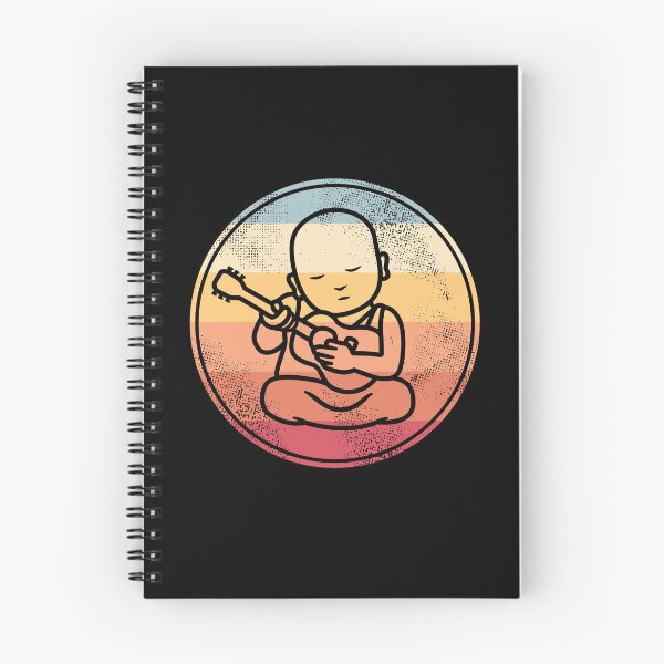 Item preview, Buddha Guitarist - Retro Buddhist Monk Band Guitar Musician designed and sold by propellerhead.