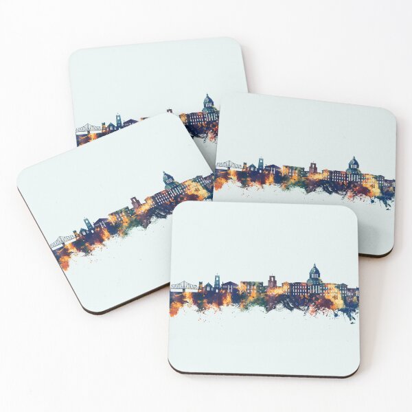 Item preview, Pierre South Dakota Skyline designed and sold by ArtPrints.