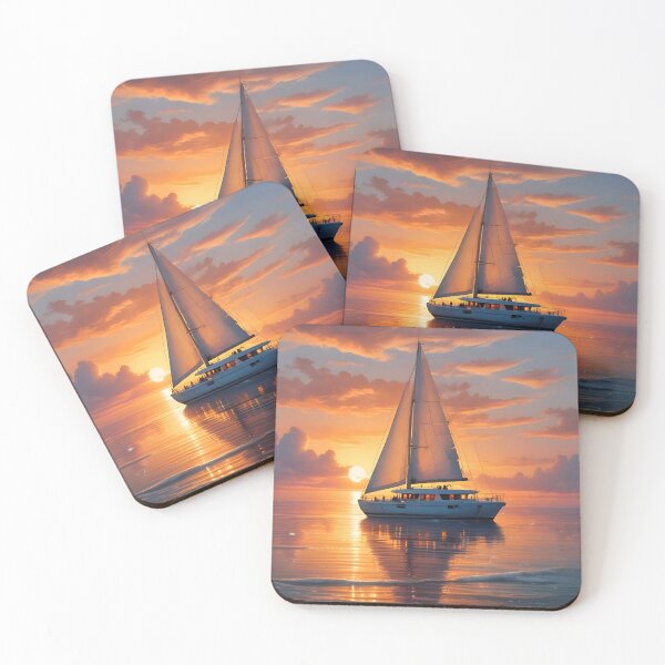 Item preview, A Sailing Adventure at Sunset designed and sold by sifo2024.