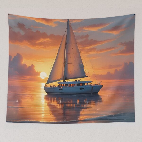 Item preview, A Sailing Adventure at Sunset designed and sold by sifo2024.