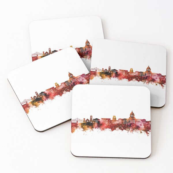 Item preview, Pierre South Dakota Skyline designed and sold by ArtPrints.