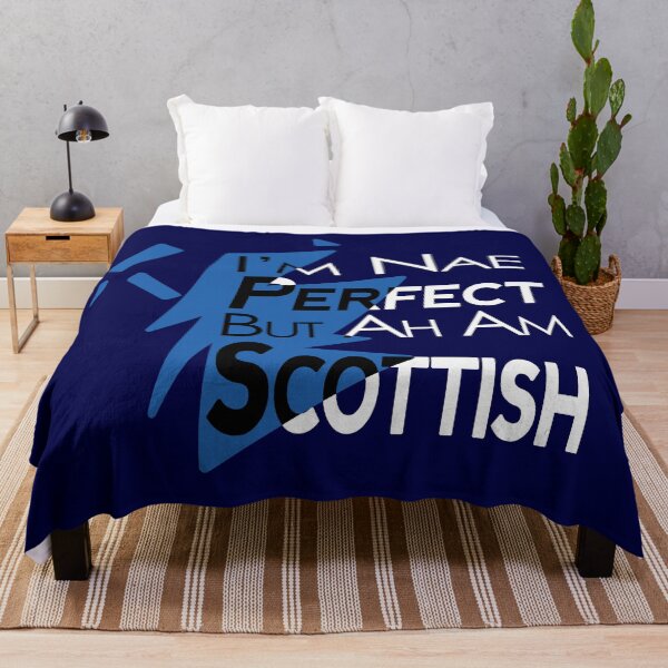 Item preview, Not Perfect, But Scottish - Dark Background designed and sold by Eoghann Mill Irving.