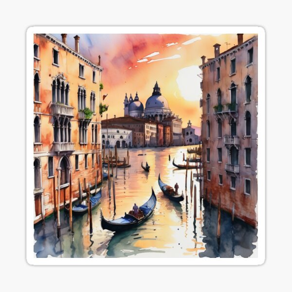 Item preview, Venice Grand Canal designed and sold by ArtsyTeegee.