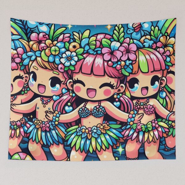 Item preview, Enchanting Hula Kids - 002 designed and sold by sagaofsilence.