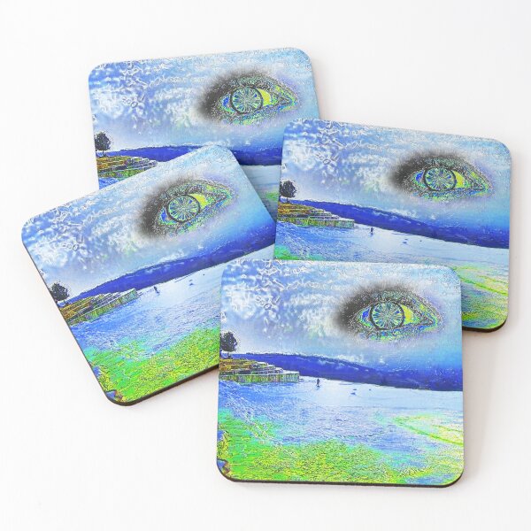 Item preview, LuminenscentPamukkalEye designed and sold by Klaus Bremner (Autotelic Art).