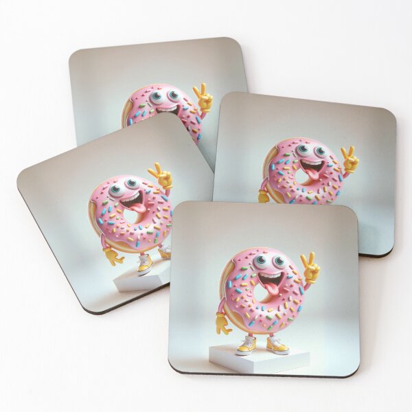 Item preview, Cheerful Sprinkles Donut Character designed and sold by Sillytoe.