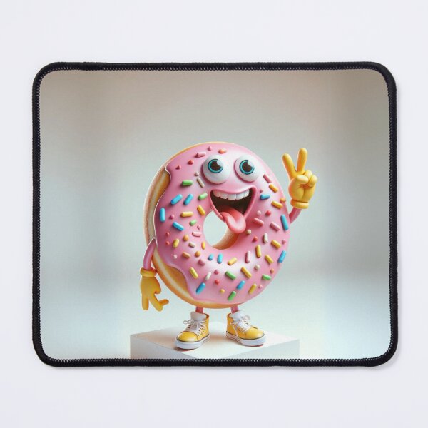 Item preview, Cheerful Sprinkles Donut Character designed and sold by Sillytoe.