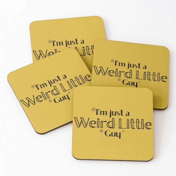 Item preview, I'm Just a Weird Little Guy (Black Text) designed and sold by pcarrollwriter.