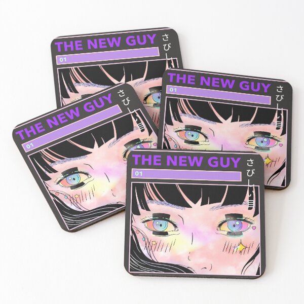 Item preview, THE NEW GUY ANIME FACE designed and sold by LakelandT.