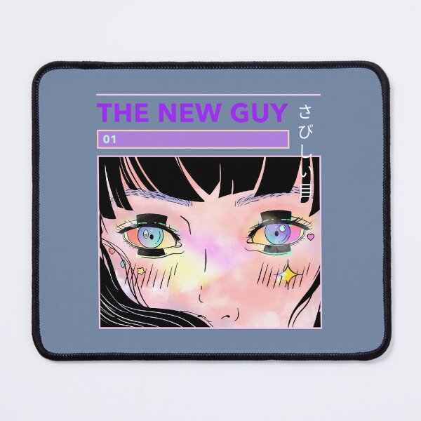Item preview, THE NEW GUY ANIME FACE designed and sold by LakelandT.