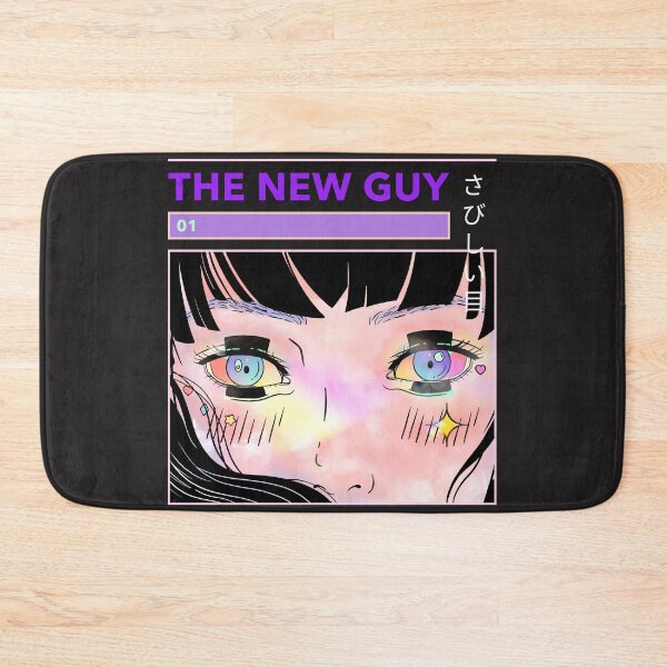Item preview, THE NEW GUY ANIME FACE designed and sold by LakelandT.