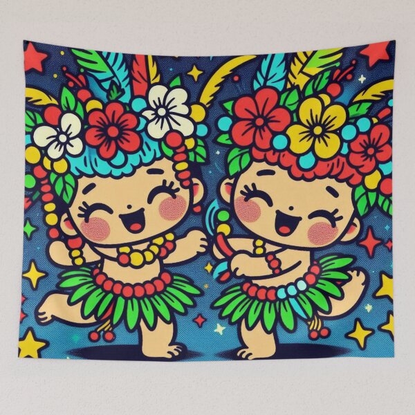 Item preview, Enchanting Hula Kids - 004 designed and sold by sagaofsilence.
