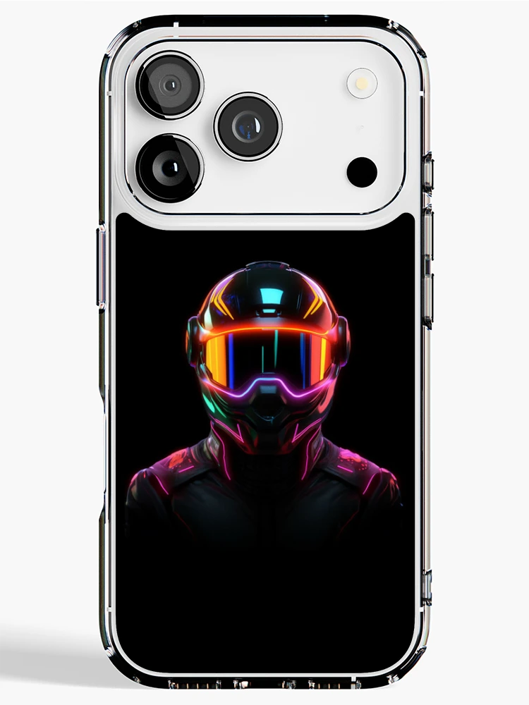 Thumbnail 1 of 5, iPhone Case, Neon Rider designed and sold by DreamPrintPro.