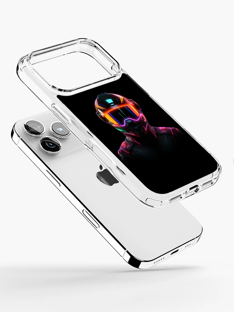 Thumbnail 2 of 5, iPhone Case, Neon Rider designed and sold by DreamPrintPro.
