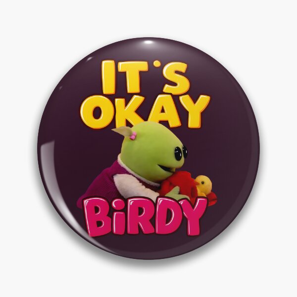 Item preview, It's Okay Birdy, Nanalan' Wonderful girl, Cute and Comforting Design for Bird Lovers and Kids designed and sold by FEBRICAST.