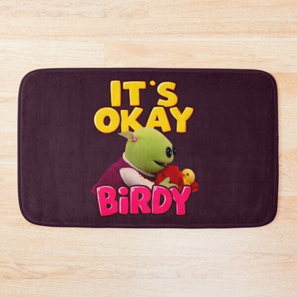 Item preview, It's Okay Birdy, Nanalan' Wonderful girl, Cute and Comforting Design for Bird Lovers and Kids designed and sold by FEBRICAST.