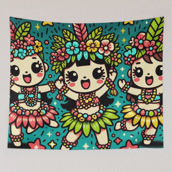 Item preview, Enchanting Hula Kids - 005 designed and sold by sagaofsilence.