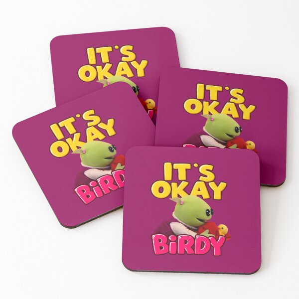 Item preview, It's Okay Birdy, Nanalan' Wonderful girl, Cute and Comforting Design for Bird Lovers and Kids designed and sold by FEBRICAST.