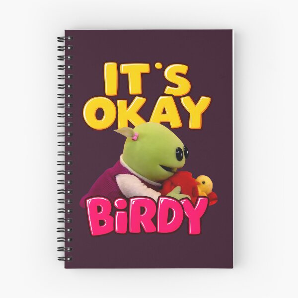 Item preview, It's Okay Birdy, Nanalan' Wonderful girl, Cute and Comforting Design for Bird Lovers and Kids designed and sold by FEBRICAST.