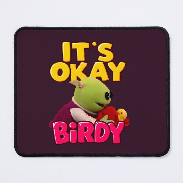 Item preview, It's Okay Birdy, Nanalan' Wonderful girl, Cute and Comforting Design for Bird Lovers and Kids designed and sold by FEBRICAST.