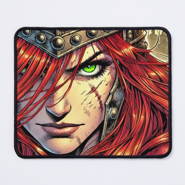 Artikelvorschau, Red Sonja: Kriegerkönigin des Hyborianischen Zeitalters, Band 10 entworfen und verkauft von janarspixels.