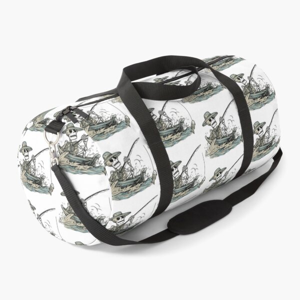 Item preview, Skeleton in boat Fishing designed and sold by DomGDesign.