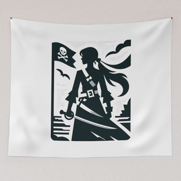 Item preview, Adventurous Girl: Sailing the Seas designed and sold by Blink Art Studio.