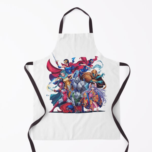 Item preview, Epic Cosplay Heroes in Dynamic Battle Poses designed and sold by behnay.