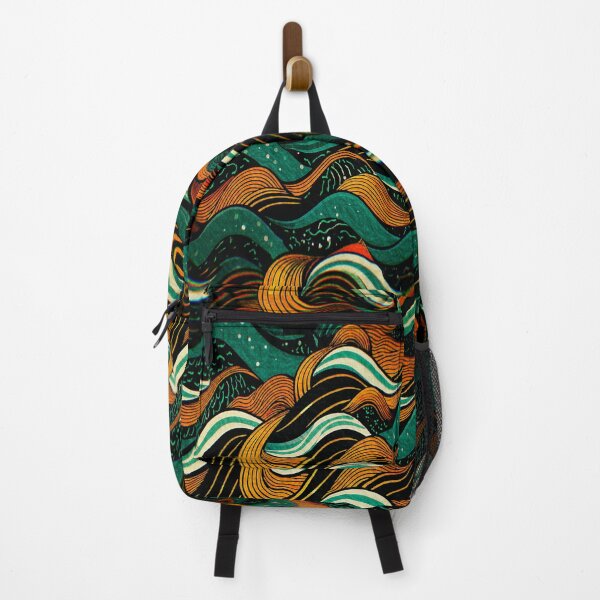 Item preview, Earthy wave patterns designed and sold by Juliet Thomas.