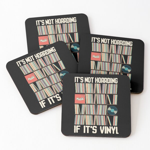 Item preview, Vinyl Lover Funny Gift It's Not Hoarding If It's Vinyl Saying  designed and sold by alenaz.