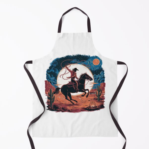 Item preview, Moonlit Cowboy Adventure in the Wild West designed and sold by behnay.
