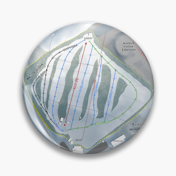 Item preview, Ausblick Resort Trail Map designed and sold by Mapsynergy.
