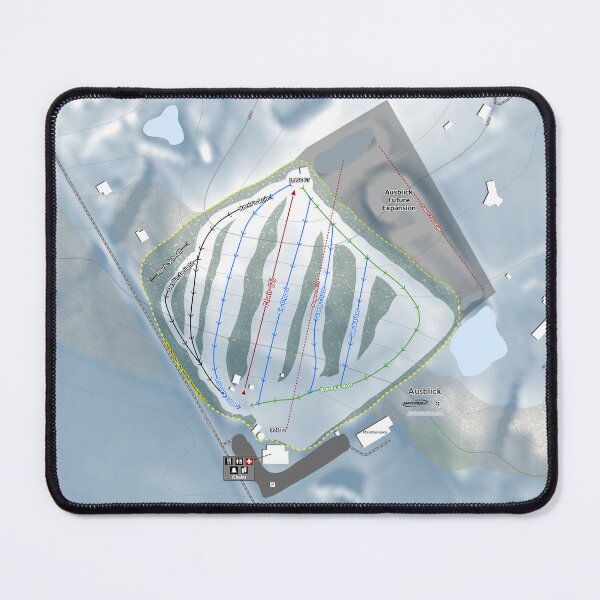 Item preview, Ausblick Resort Trail Map designed and sold by Mapsynergy.
