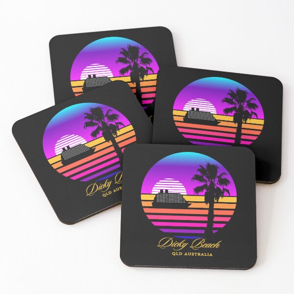 Item preview, Dicky Beach, Qld, Australia designed and sold by PurrfectionMeow.